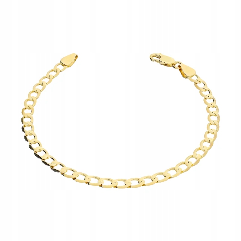 Náramek Zlatý 585 Pancíř 14Kt 6.53g Náramek Elegantní unisex R23