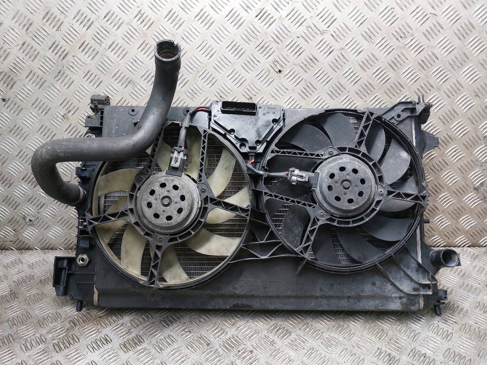 Kühler KOMPLET + Lüfter FIAT CROMA II 1.9 JTD