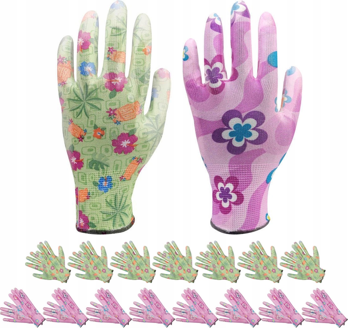 

Rękawice Ogrodowe Ogrodnicze 2 15 Par R 10