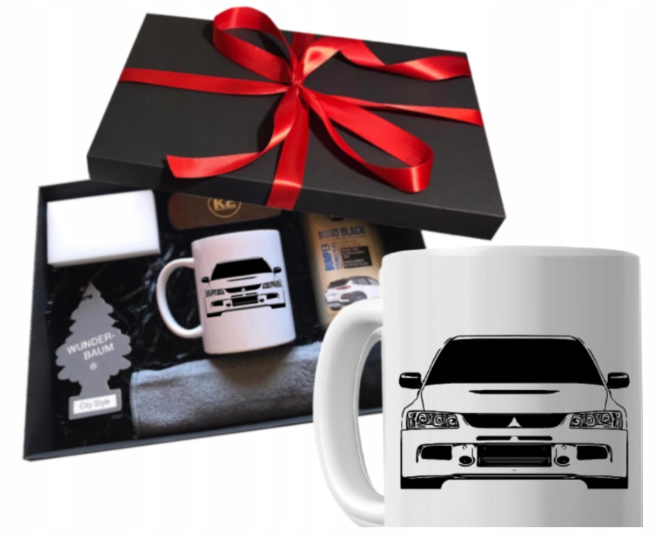 Sada dárek hrnek box pro kolegu narozeniny pro řidiče auta Mitsubishi