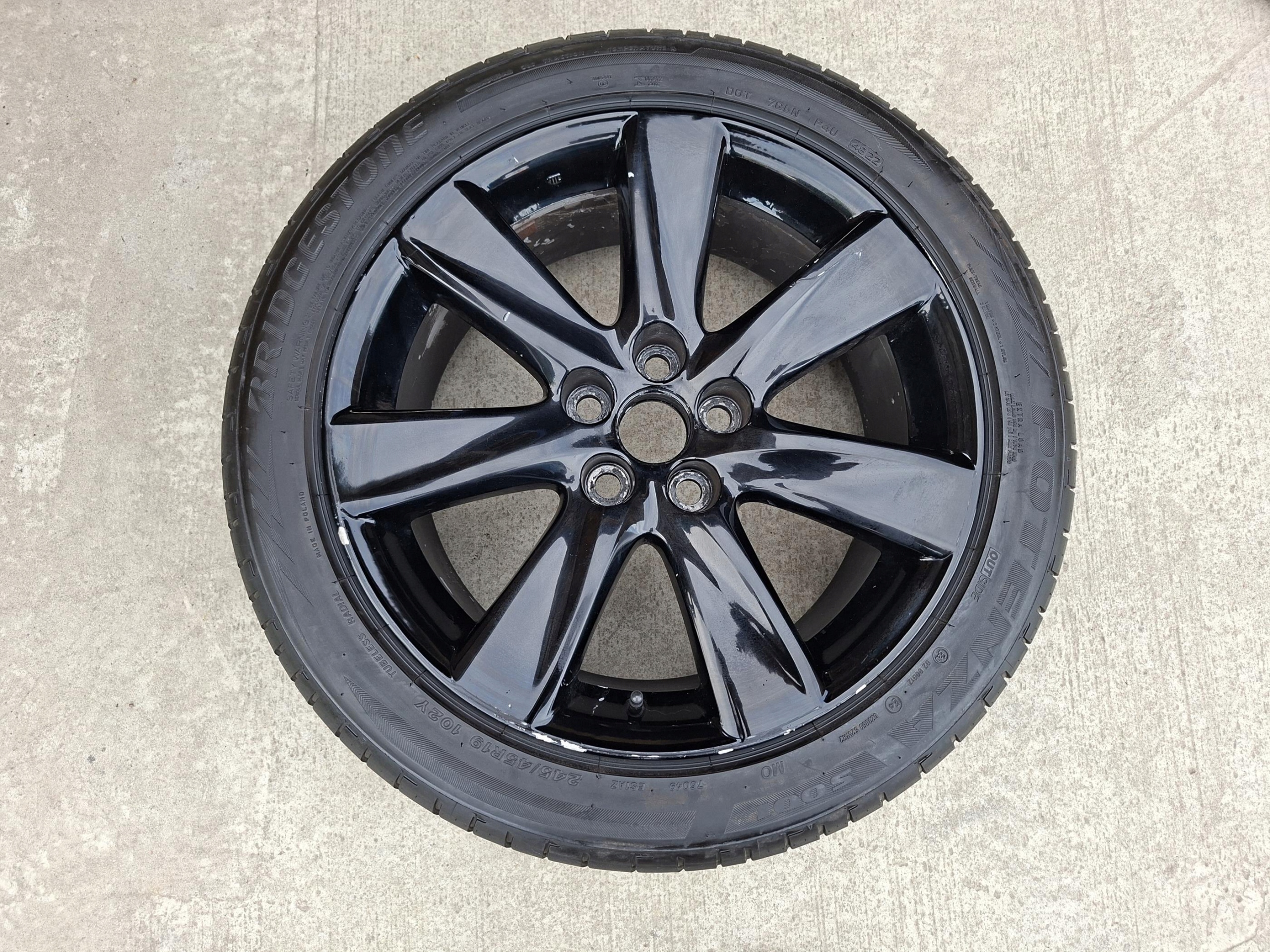wheel spare spare disc 245/45 R19 LEXUS LS 460 600 LS460 LS600 IV