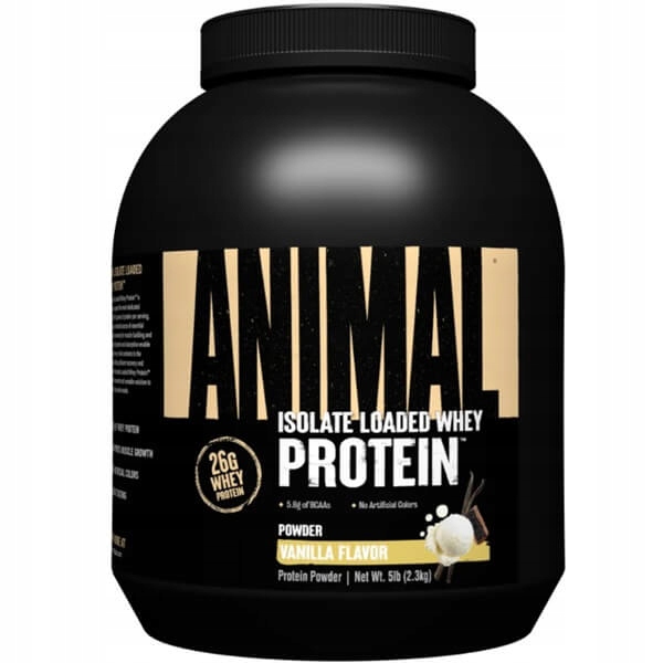 Bílkovina mix bílkovin doplněk stravy Universal Animal Whey Isolate 2270 g cookies krém