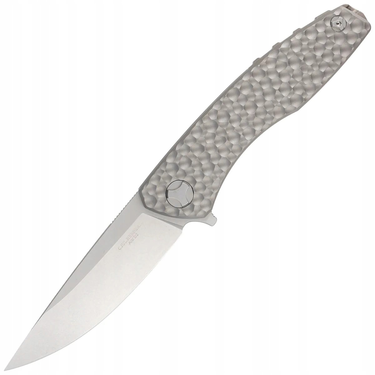Nóż składany Herbertz Solingen Grey Titanium, Titanium (593013)