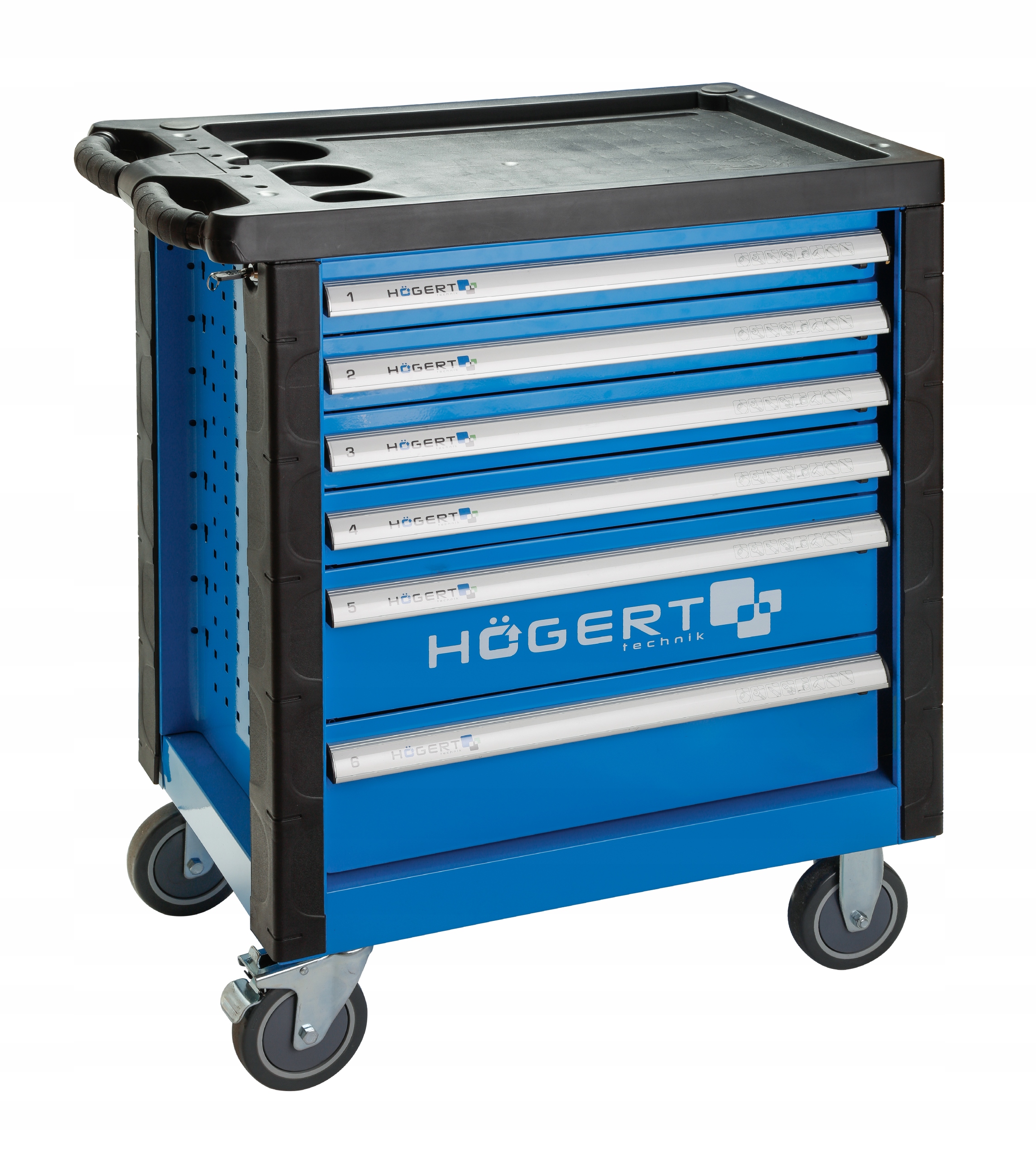 Инструментальный шкаф 214 элементов Hoegert техник