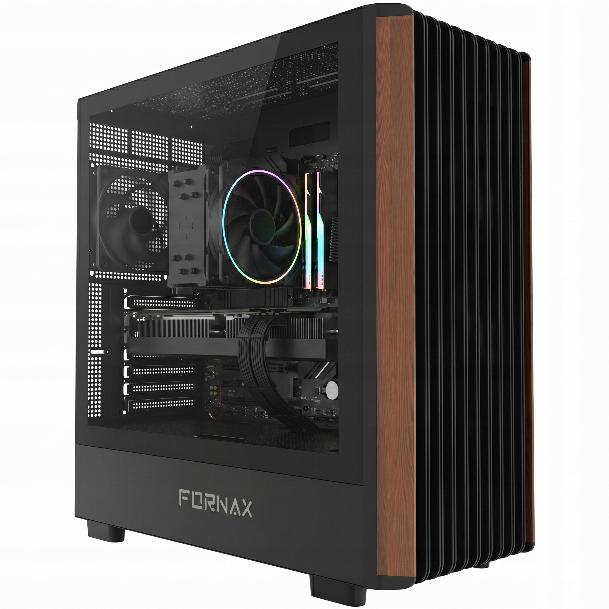 Obudowa do komputera Gamingowa Wentylatory 4X 120mm Usb 3.2 szkło E-atx Pc