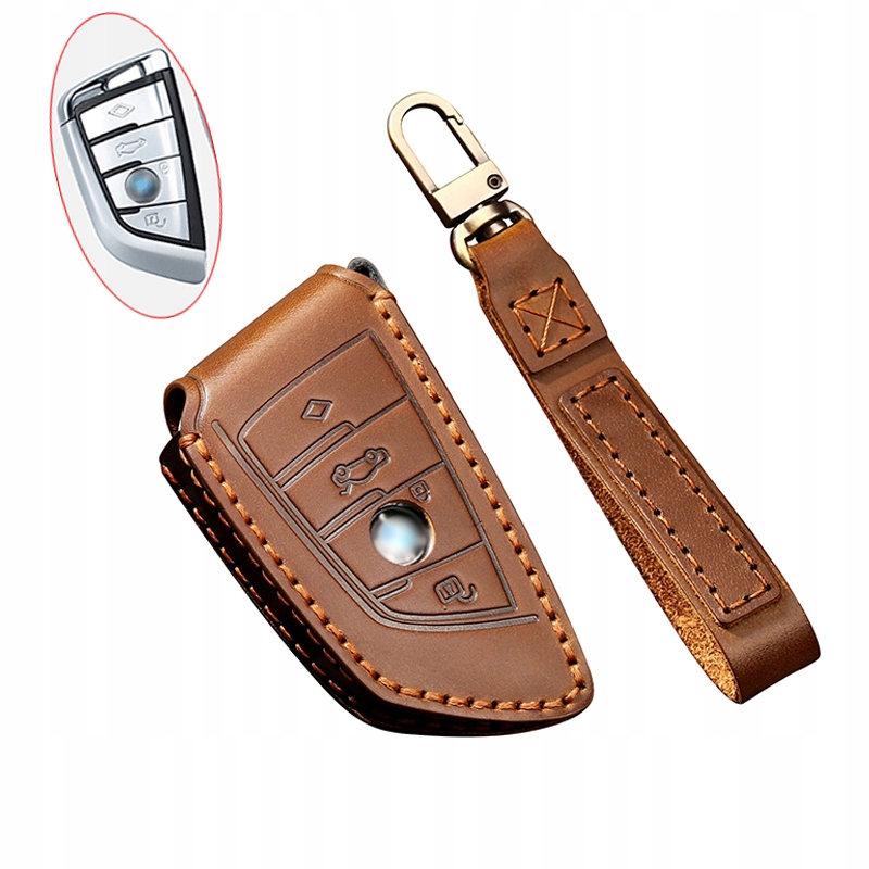 Ремешок для ключей для BMW 5ser кожаный чехол