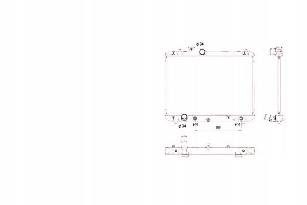 NRF CHŁODNICA SUZUKI SWIFT 05-