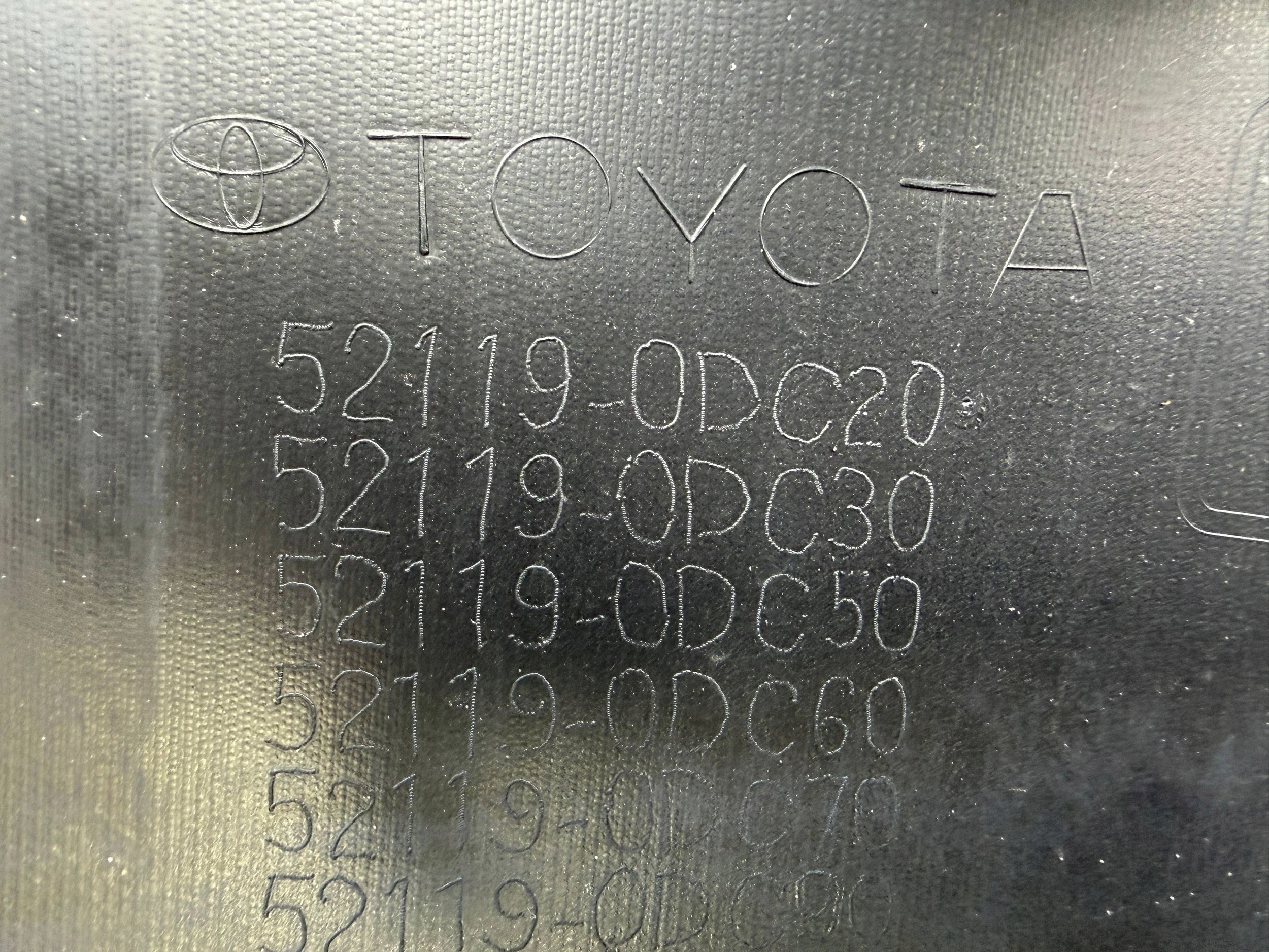 Toyota Yaris Cross 20- bumper front front