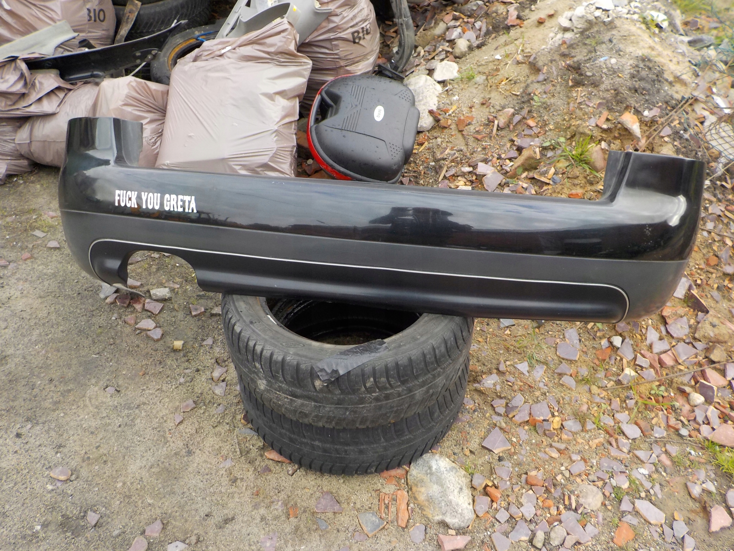 AUDI A6 C5 bumper rear part rear KOMBI LZ9W