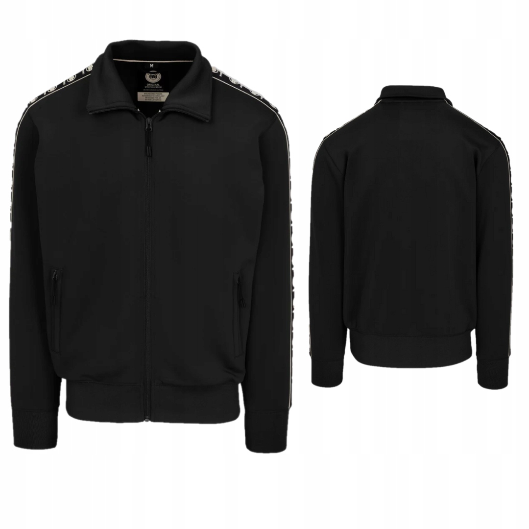 Pitbullwestcoast Pánská Rozepínací Mikina Oldschool Powers Černá XXL