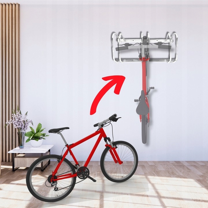 STOJAK NA 4 ROWERY Rowerowy Rower Parking na 4 Stanowiska Uchwyt Ocynk EAN (GTIN) 5905711304803