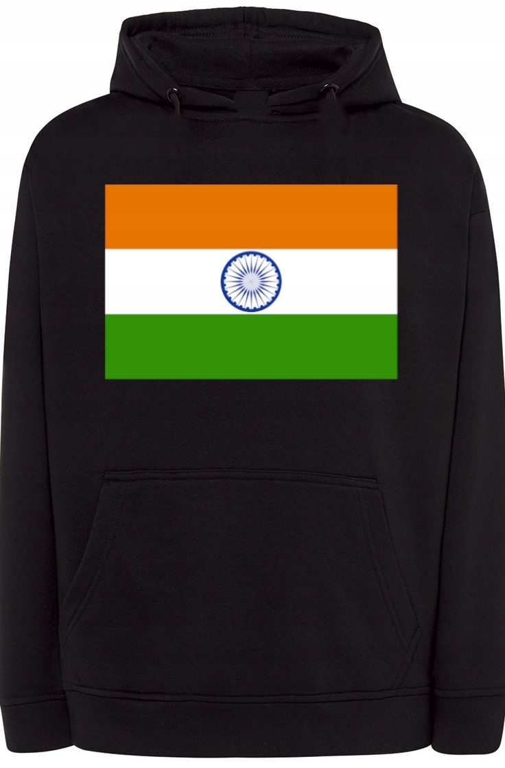 Indická pánská módní Mikina S Kapucí A Potiskem vel. L