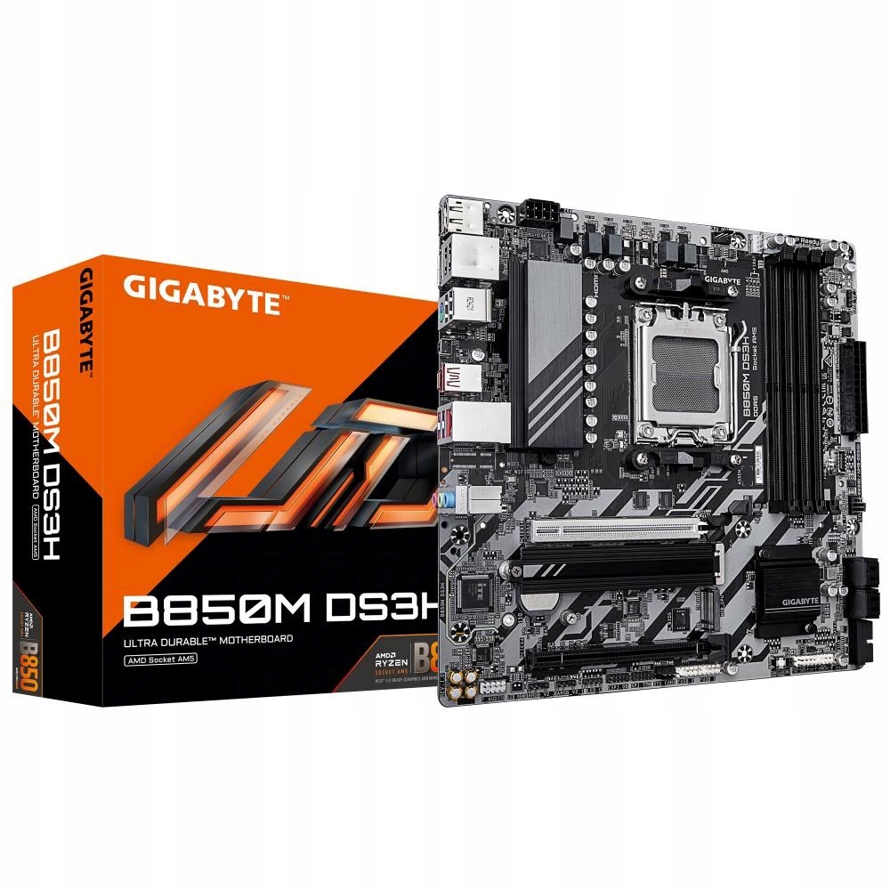 Gigabyte B850M DS3H/ AM5/ mATX B850M DS3H