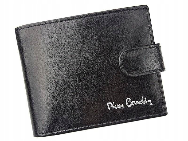 Pánská Kožená Peněženka Pierre Cardin Černá Kožená