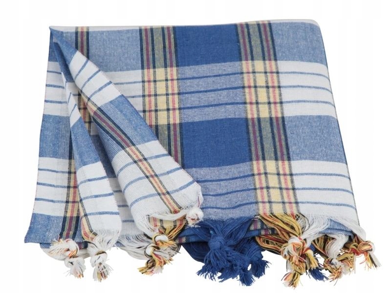 PESTEMAL 100% Turecki Ręcznik Tradycyjny Hammam do Sauny NIEBIESKI EAN (GTIN) 8697643059834