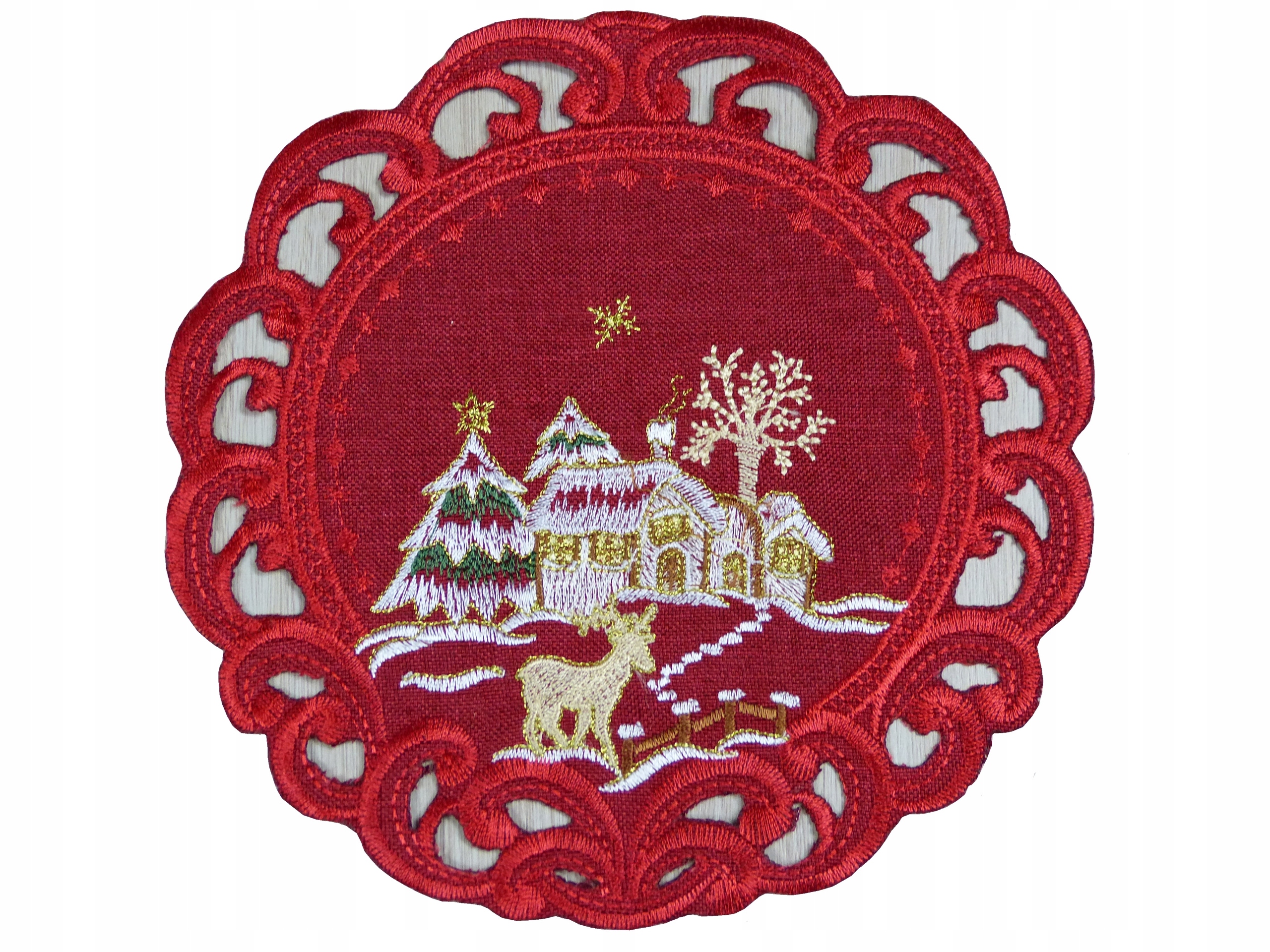 

Serwetka świąteczna 30cm koło|KAPLICZKA,