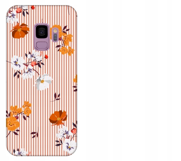 

Etui pokrowiec Samsung Galaxy S9 Kwiaty vintage wz