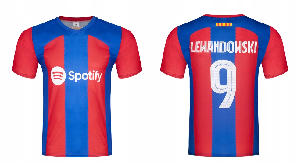 Strój Piłkarski getry LEWANDOWSKI RL9 Barcelona 110 Kod producenta ST-LEW2-BRC23/24-110