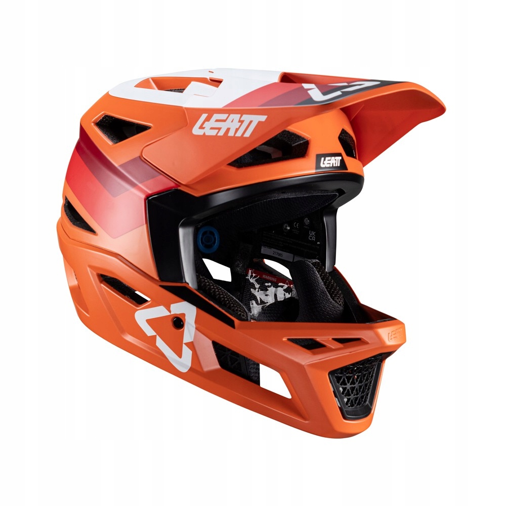 Leatt Cyklistická Přilba Mtb Gravity 4.0 V24 Helmet Flame Barva Oranžová
