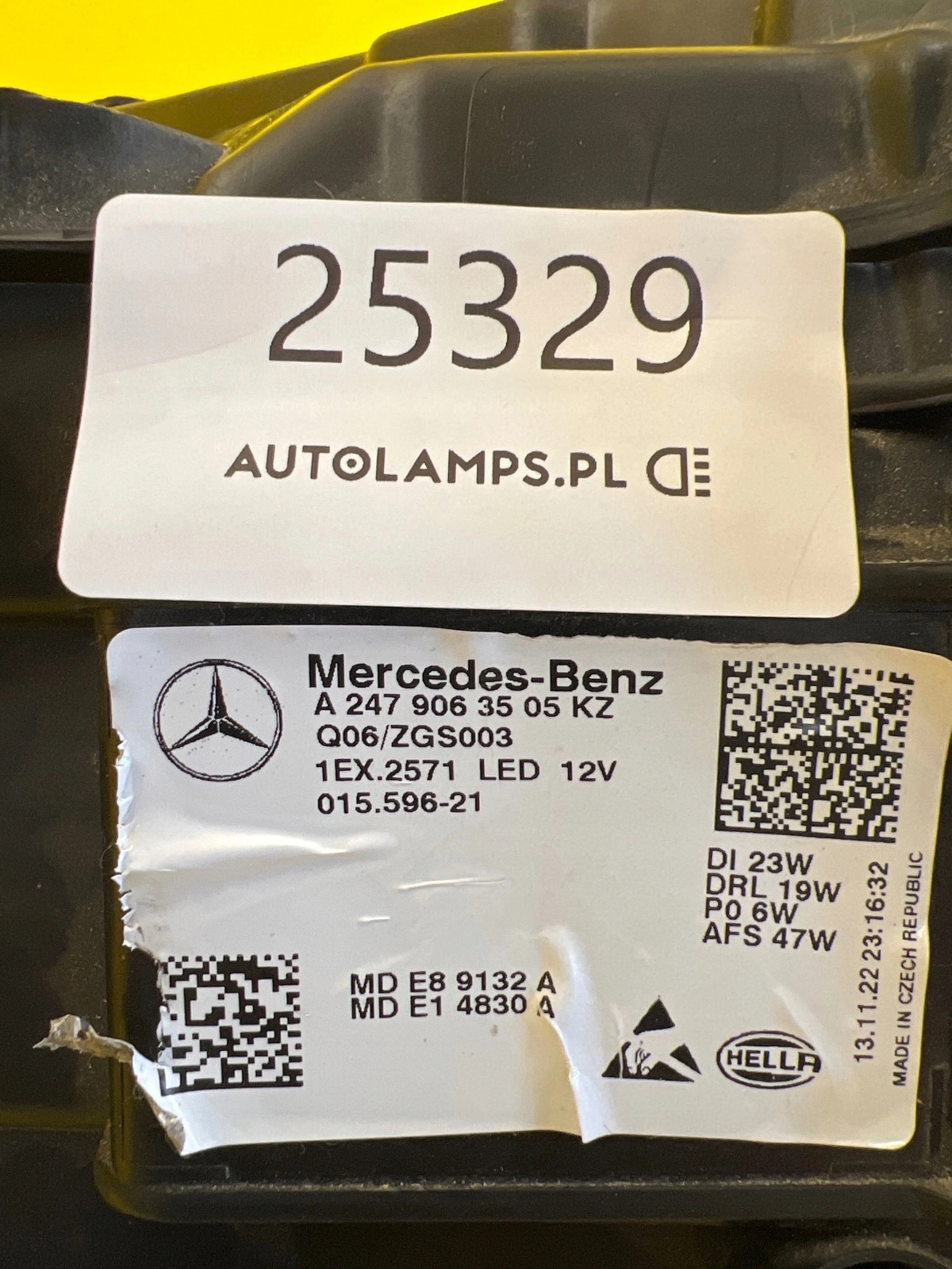 light left Mercedes GLA W247 Full Led A2479063505