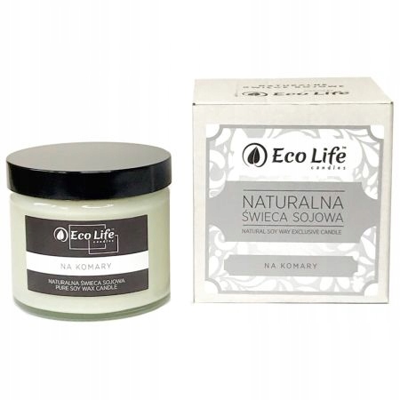 

Eco Life Naturalna Świeca Sojowa Na Komary