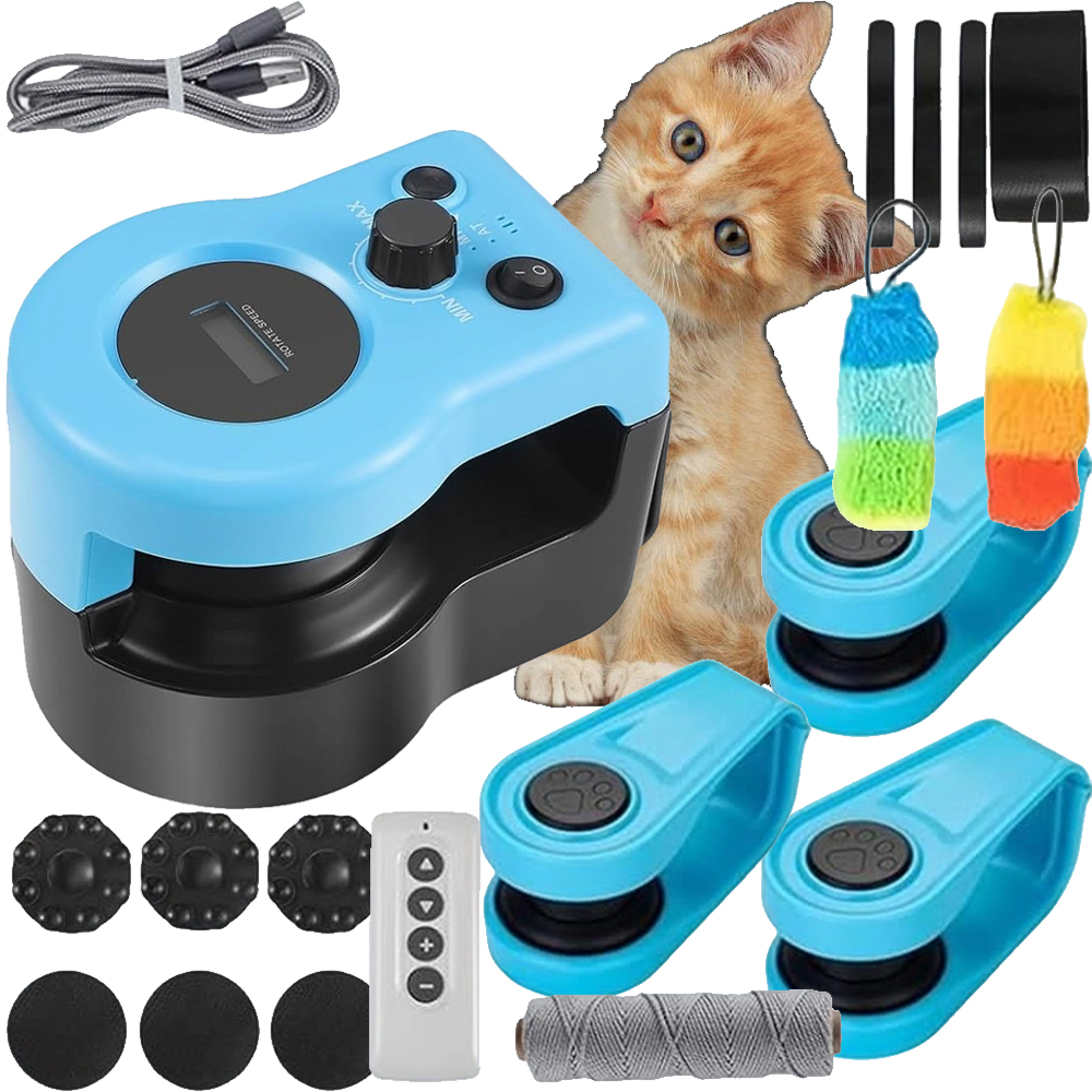 Interaktivní Hračka Běžecký Pás Pro Kočky Kolo Exerciser Regulovatelná Rychlost