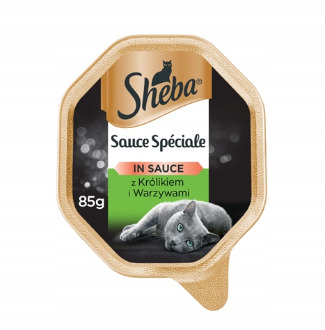 SHEBA Sauce Speciale 85g Królik, Kaczka, Warzywa