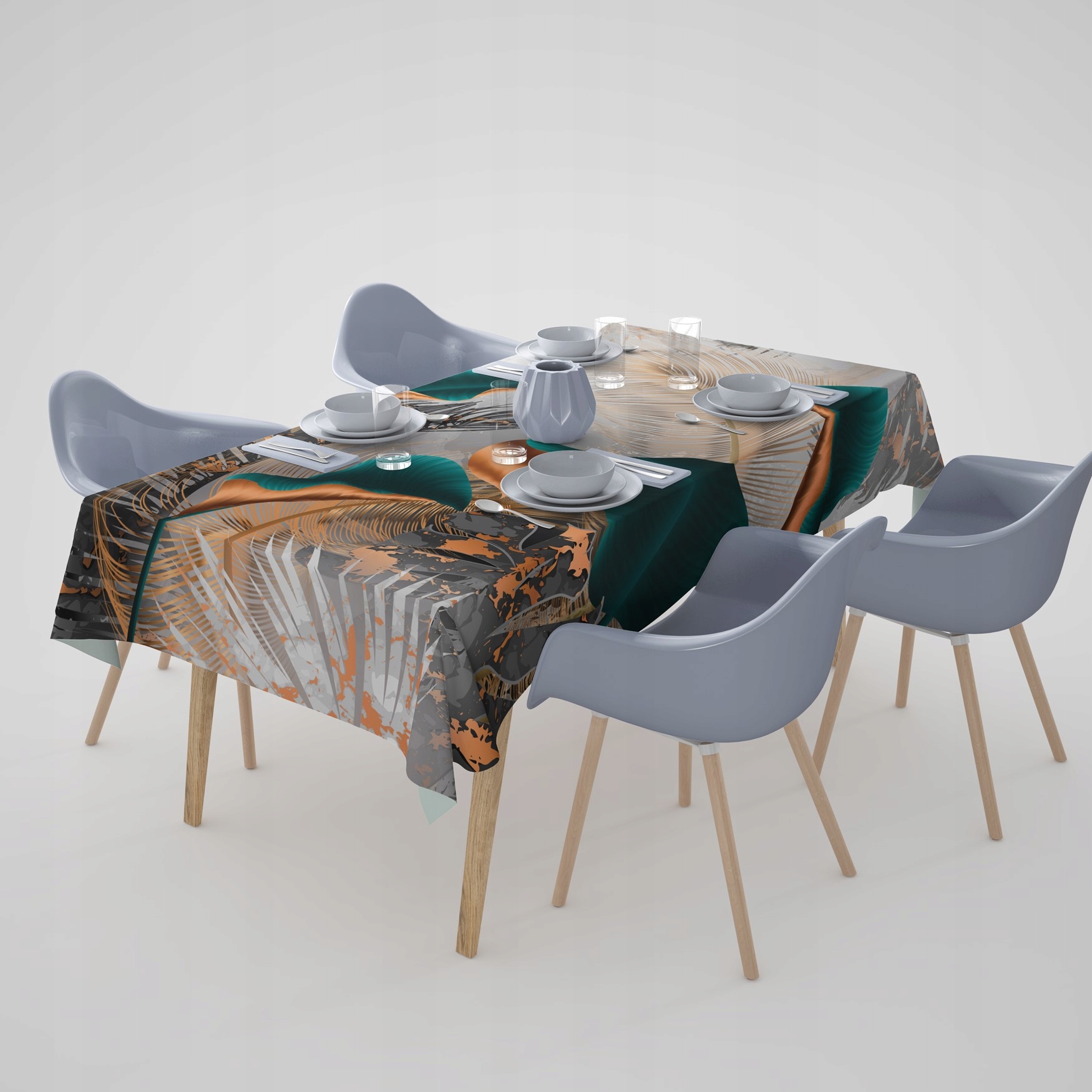 OBRUS PLAMOODPORNY 140X200 GŁADKI MATOWY GRUBY 111 Szerokość produktu 140 cm