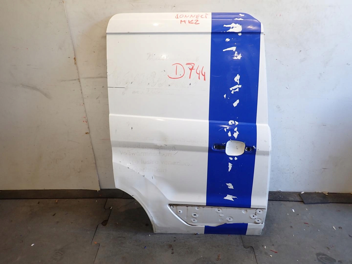 door sliding right FORD CONNECT MK2 2013