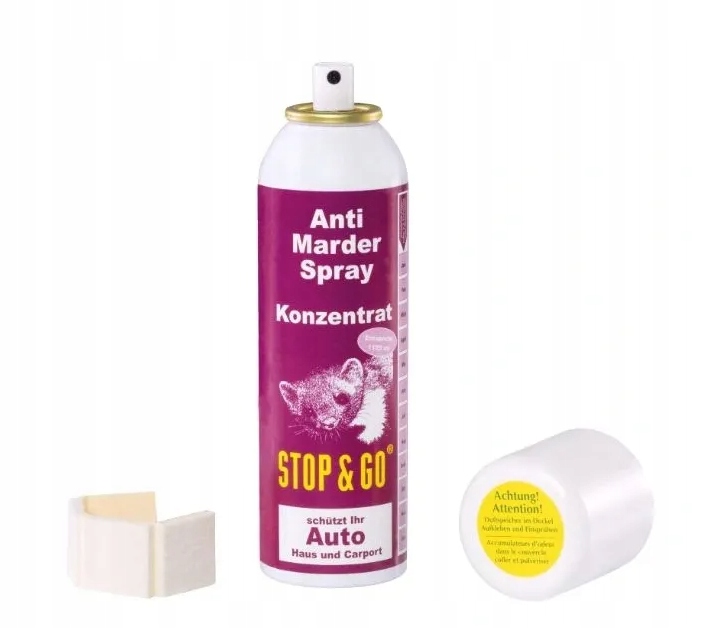 SPRAY ODSTRASZAJĄCY KUNY MARDER STOP&GO