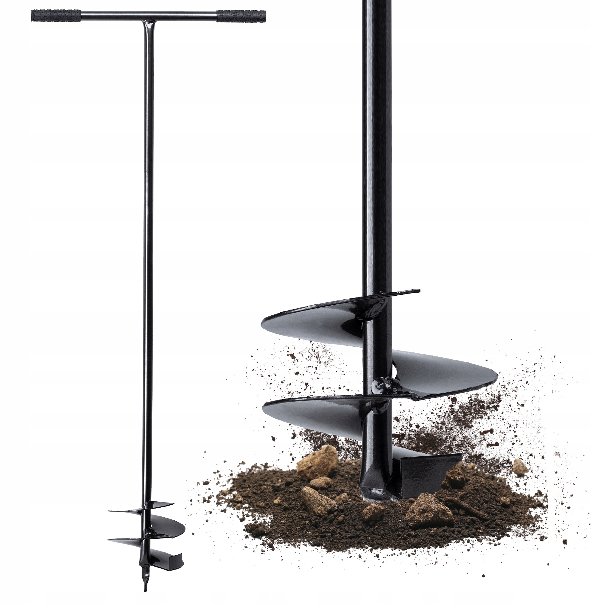Vrták Do Země Půdy Ruční Sloupek Půdní Vrtačka 170 mm Dolovač
