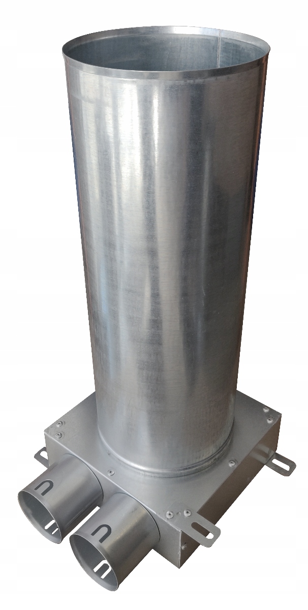 

Skrzynka rozprężna stalowa 2x50 125 pod anemostat