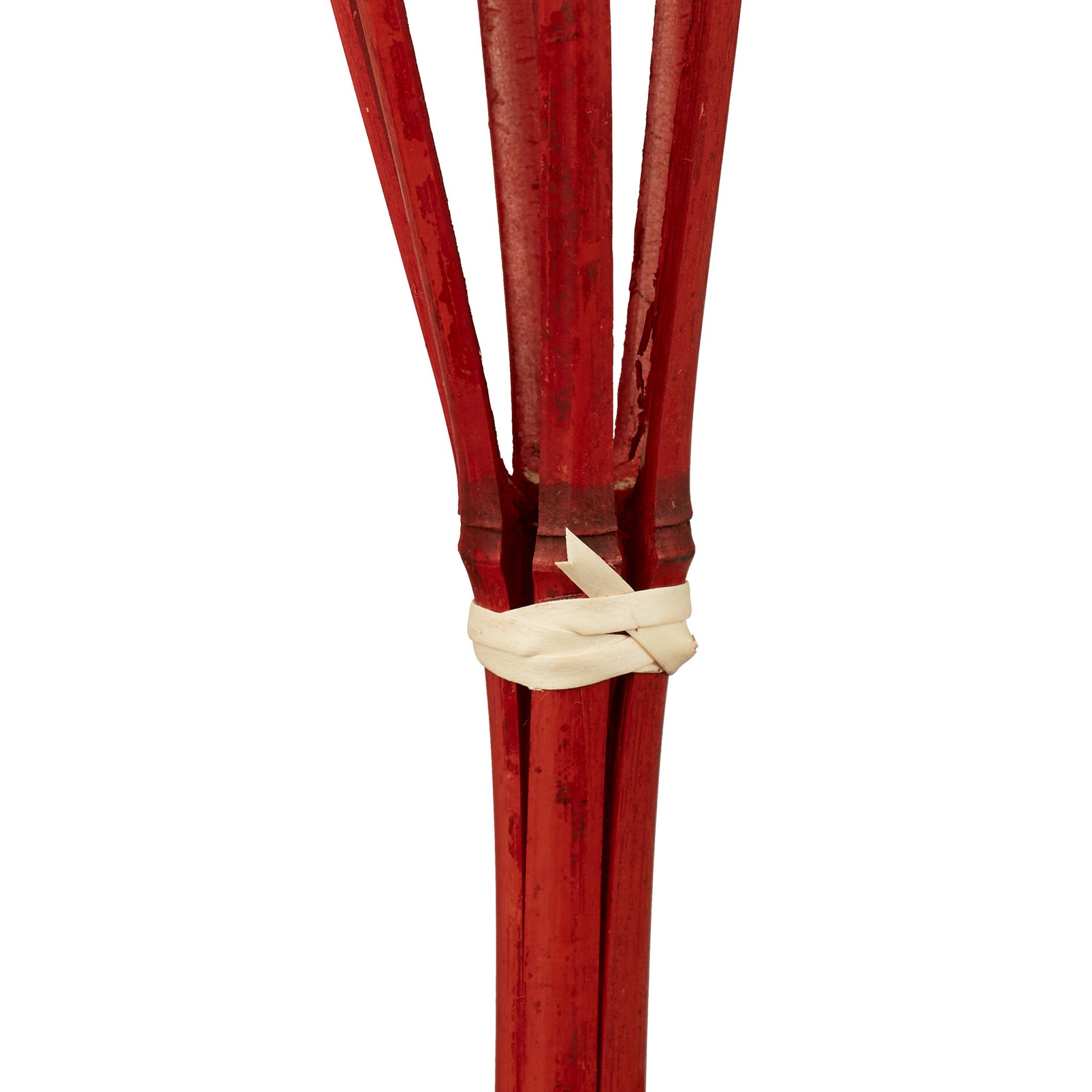 RELAXDAYS - POCHODNIA BAMBUSOWA 90CM ZESTAW 9SZT RÓŻNE KOLORY Marka Relaxdays