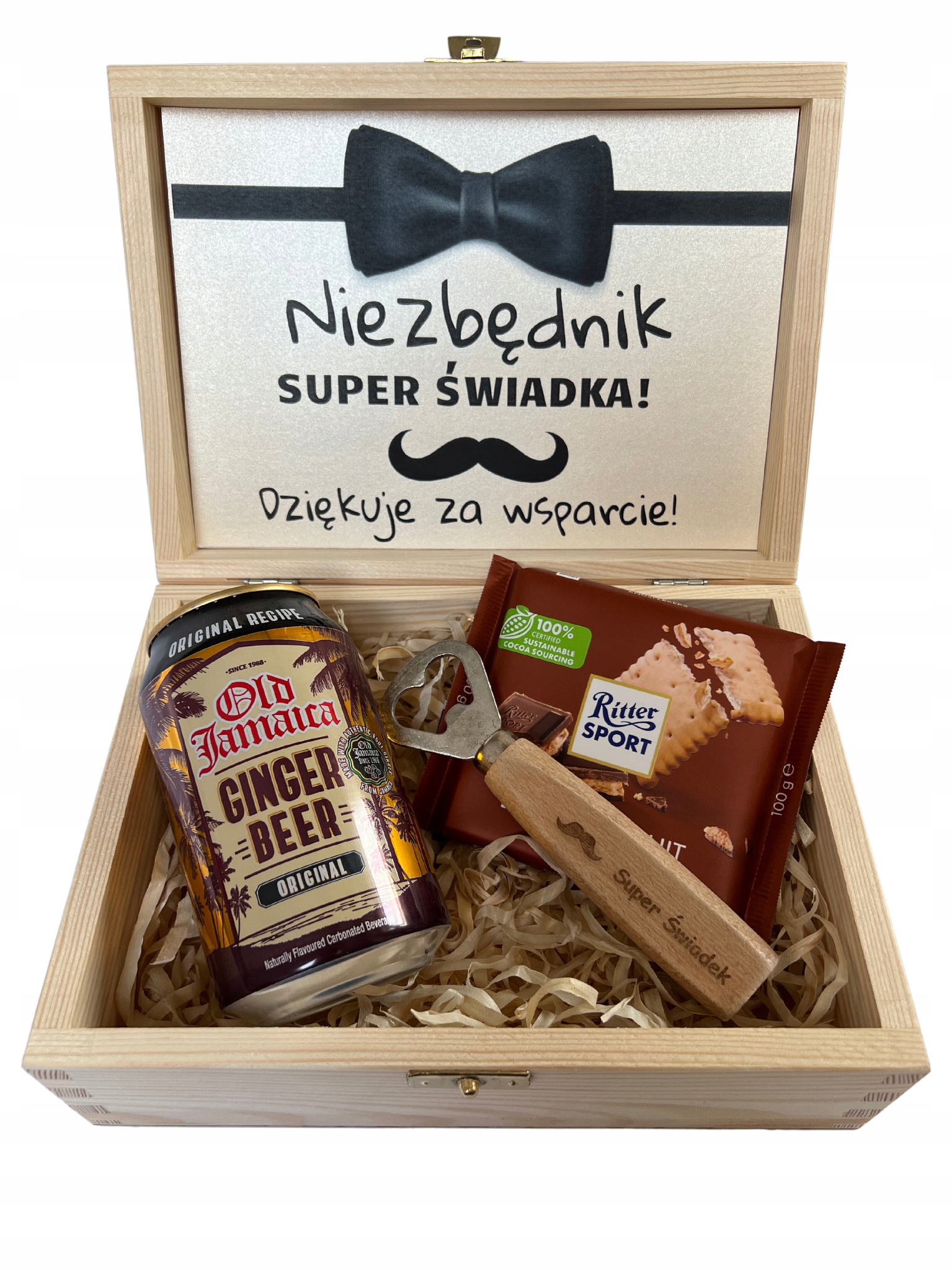 Truhlík Box Poděkování svědkovi svatba