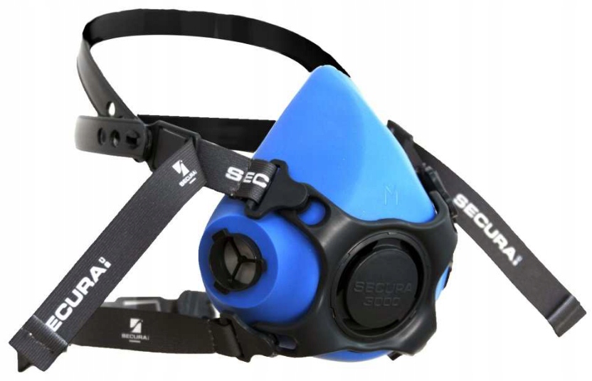 Półmaska Secura 3100 silikonowa r.M