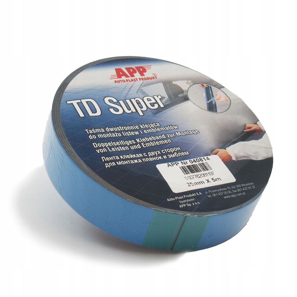 APP TD SUPER TAŚMA DWUSTRONNA 25MMx5M