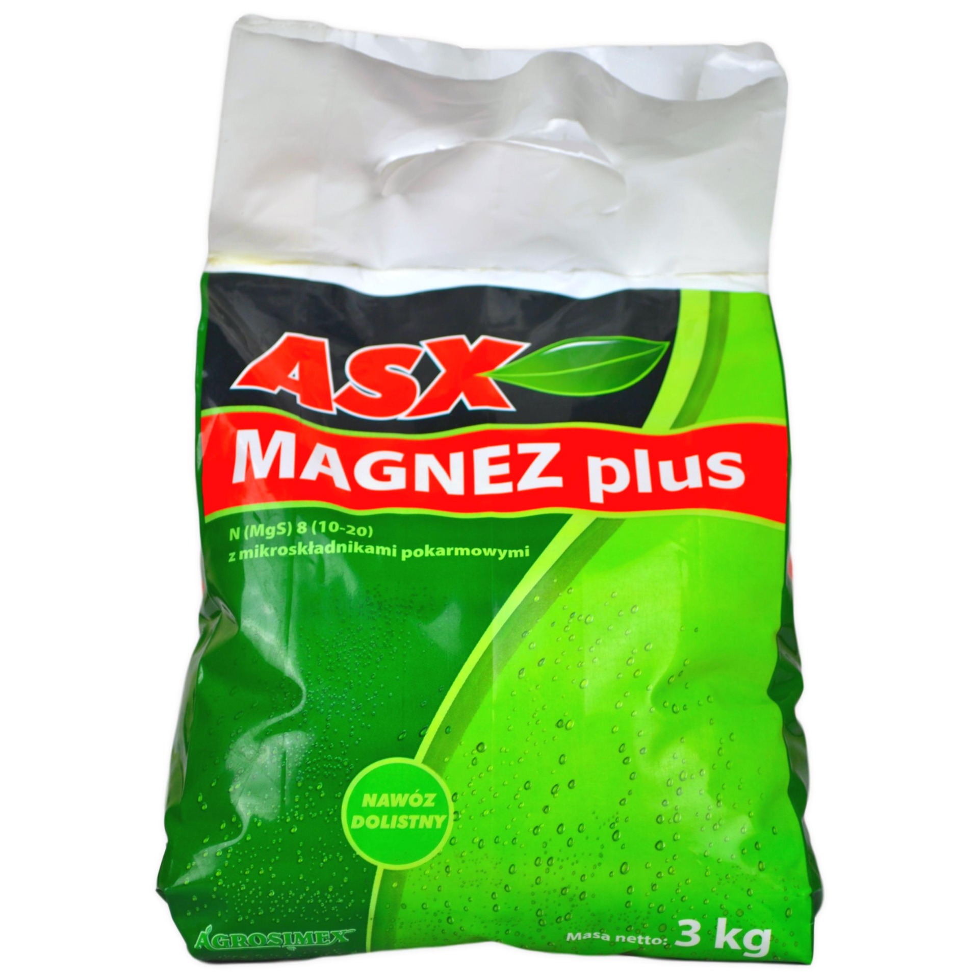 Magnez Plus Nawóz Mg Mikroelementy Chelat Oprysk Chloroza Rzepak Zboża 3KG