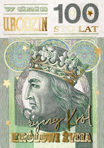 

Kartka Urodzinowa z banknotem zabawna PP2183