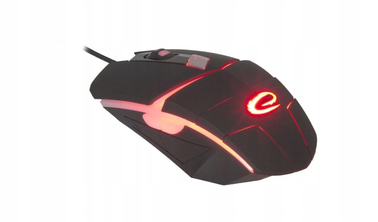 Zestaw klawiatura mysz membranowa Esperanza EGK3000 Usb 2.0 kolor czarny