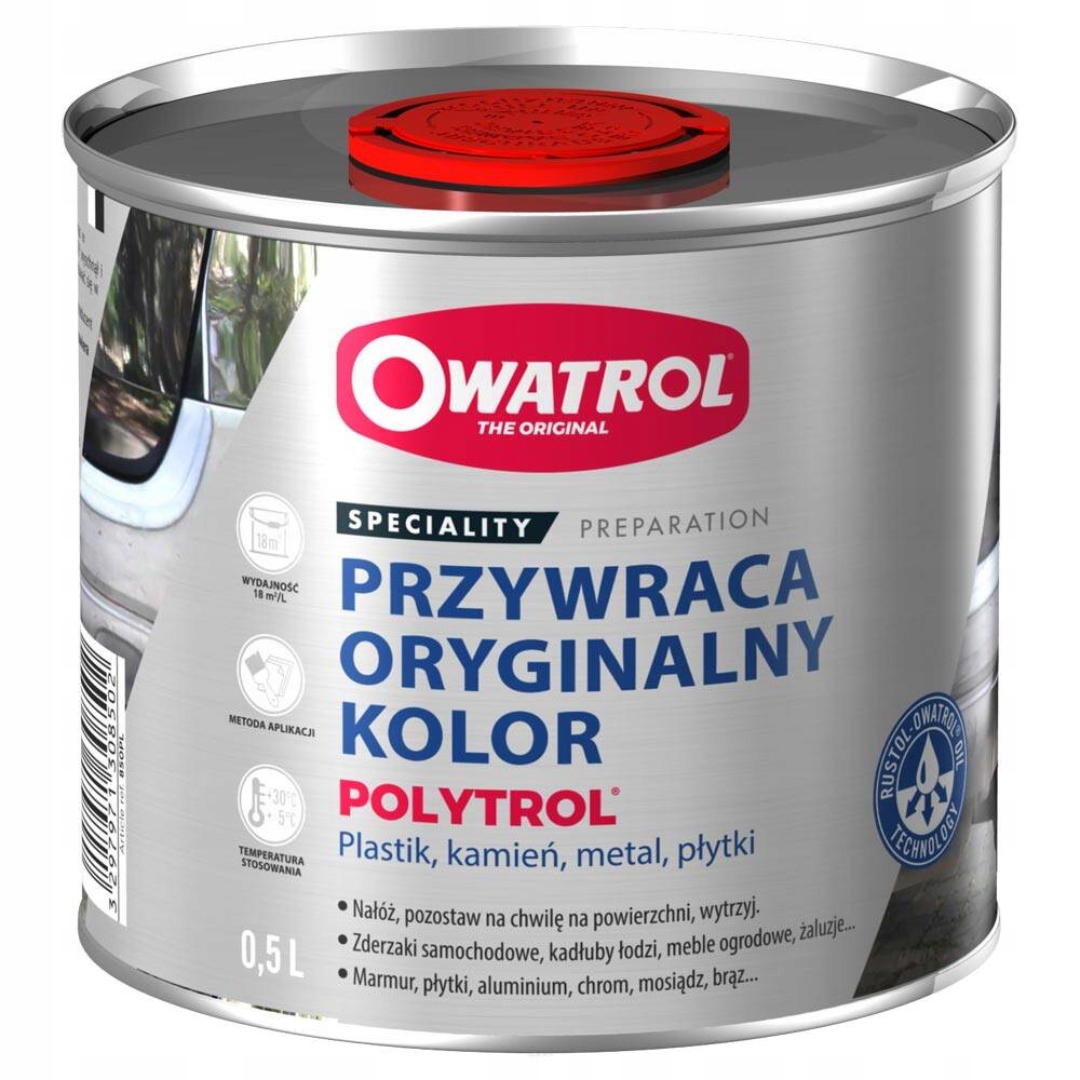 

Owatrol Polytrol Regeneracja plastików 500ml