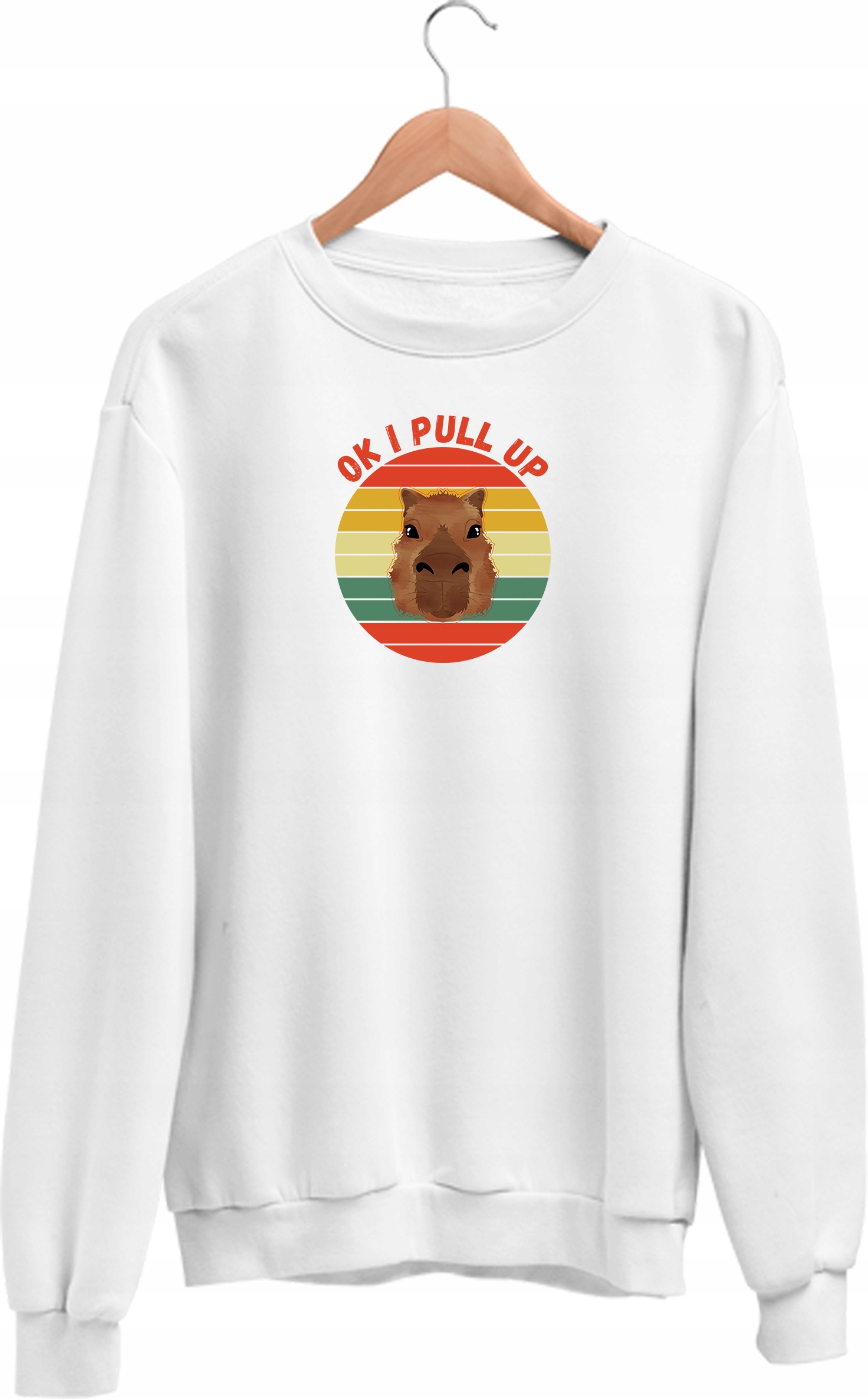 

Bluza Kapibara Copybara Fana Biała 3 L