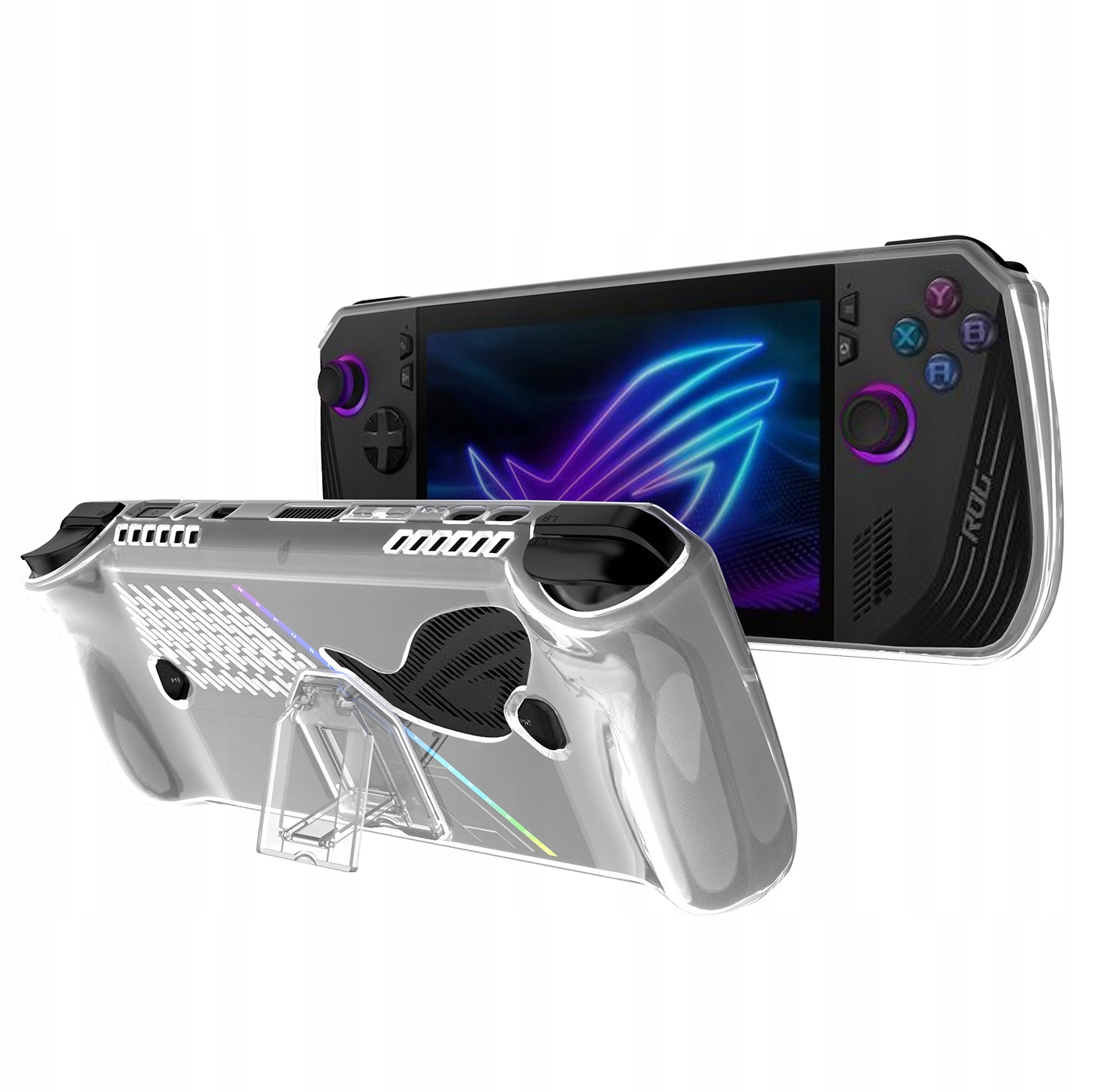 OCHRONNE ETUI DO ROG ALLY X ETUI ODPORNE NA WSTRZĄSY TPU Z PODSTAWKĄ