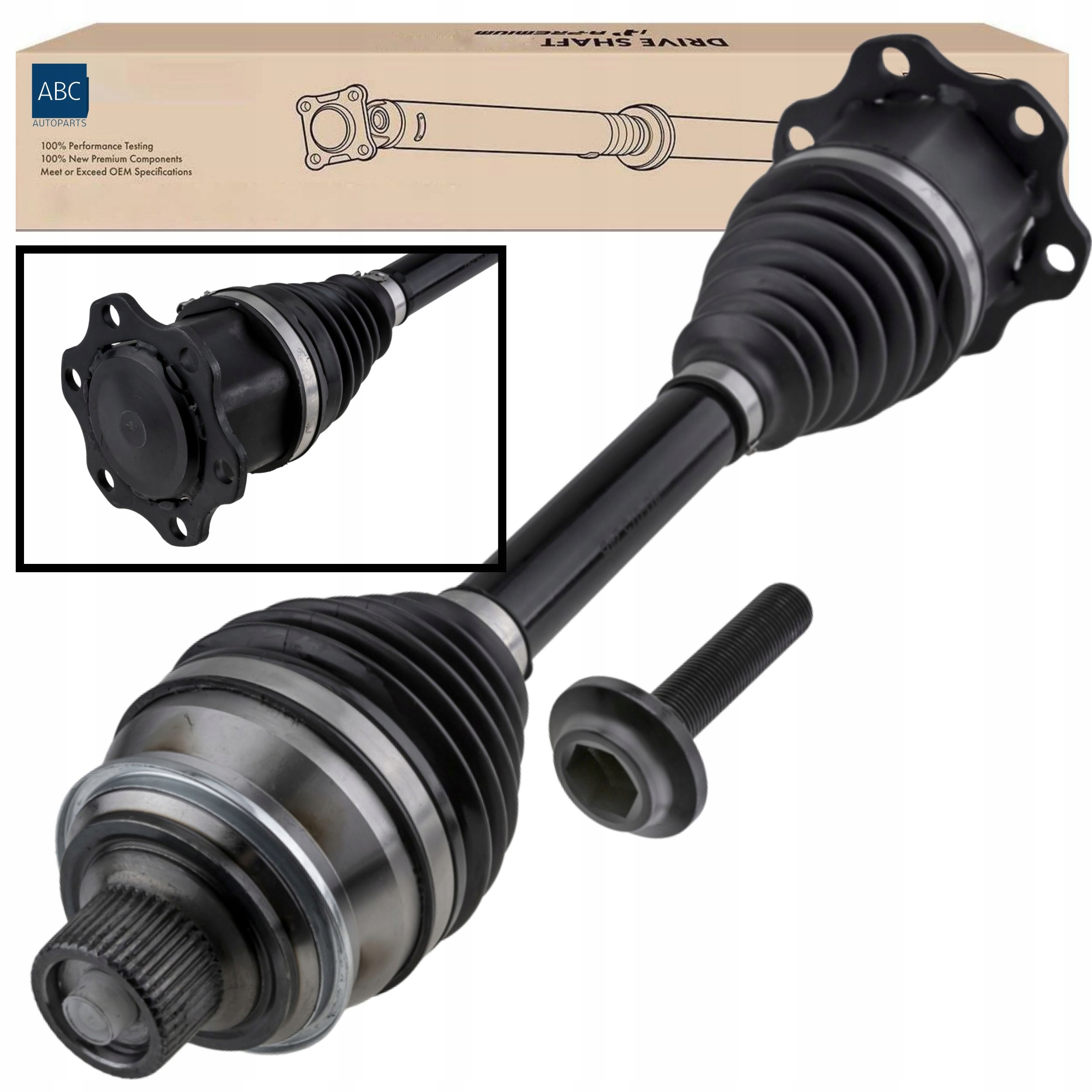 Poloosa Levá/pravá Audi A6 C8 S6 A6 Allroad C8 A7 S7 A7 Sportback (4KA)