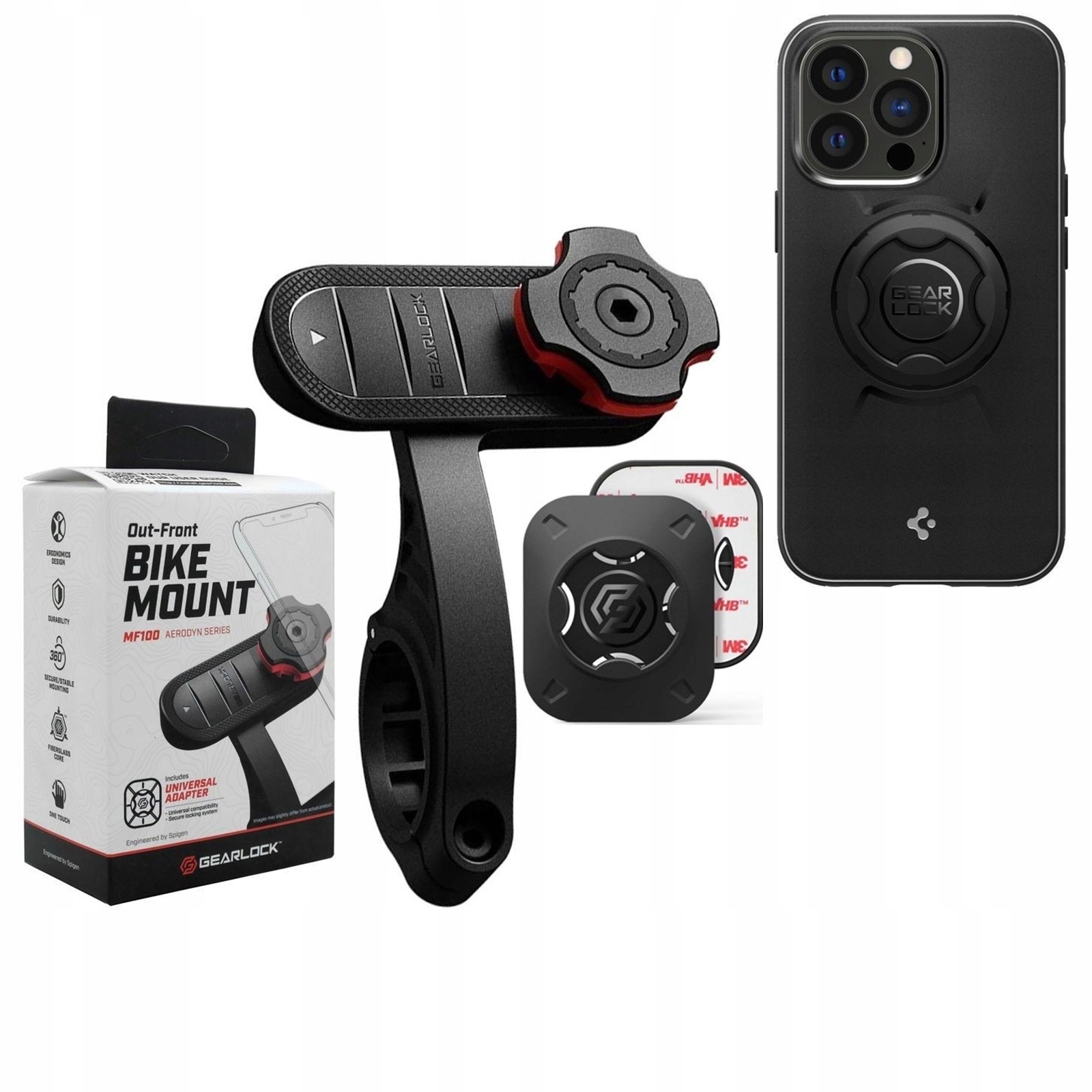 

Uchwyt Rowerowy Gearlock + Etui iPhone 13 Pro Max