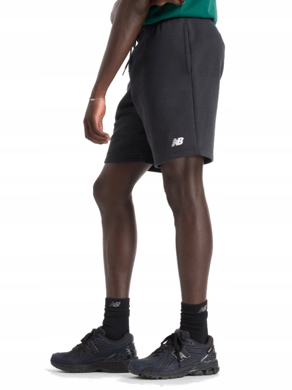 Kraťasy Šortky New Balance MS43903BK sportovní tepláky černé M