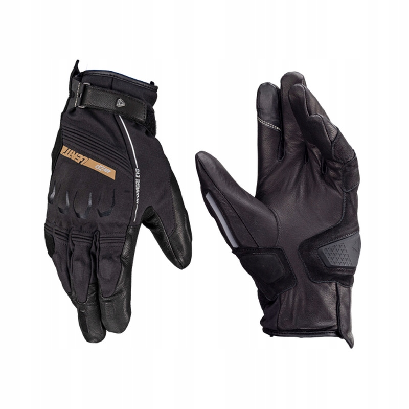Motocyklové Rukavice Leatt Adv Subzero 7.5 Short Stealth M