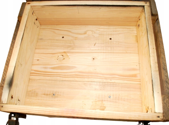 Skrzynka wojskowa Drewno 49x38x16 doniczka Maks. szerokość 49 cm