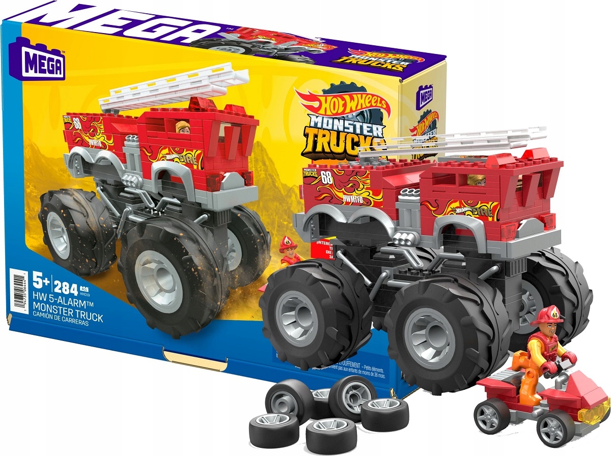 

Hot Wheels Monster Trucks 5 Alarm Łazik HHD19