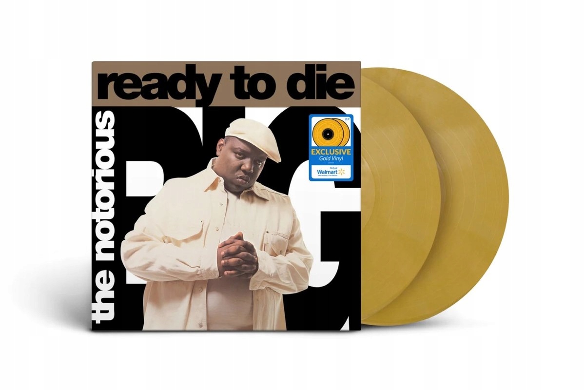 The Notorious B.i.g. Ready to Die 2LP Winyl Gold Vinyl