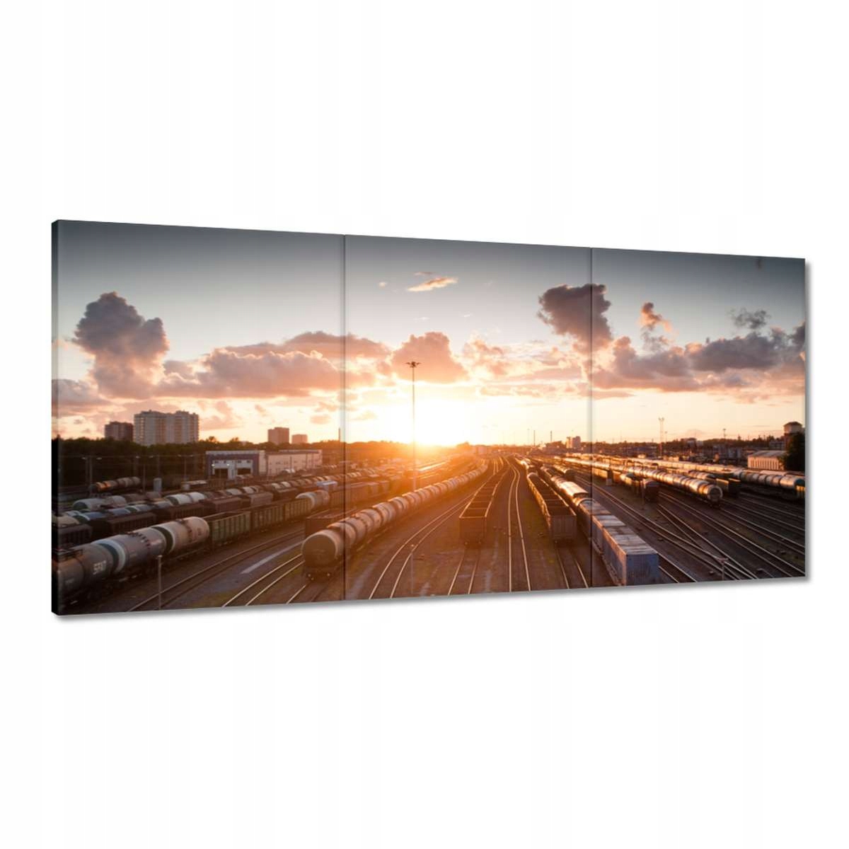 Obrazy 180x90 Železničná stanica